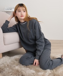 FUNALIVE | シャギー裏起毛パジャマ スウェット上下セットアップ レディース(ルームウェア/パジャマ)