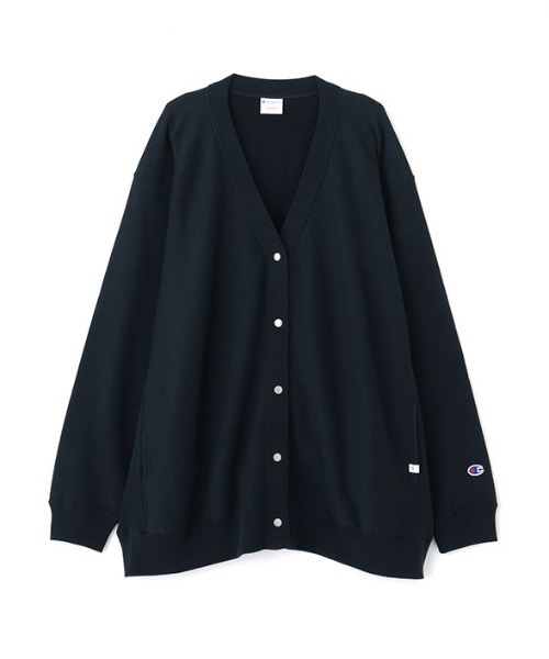 ETRE TOKYO（エトレトウキョウ）の「Champion REVERSE WEAVE V/N スウェットカーデ（カーディガン/ボレロ・レディース・ネイビー/オートミール/グレー・FREE）」の19枚目の写真