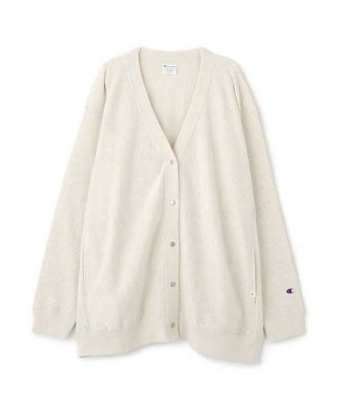 ETRE TOKYO（エトレトウキョウ）の「Champion REVERSE WEAVE V/N スウェットカーデ（カーディガン/ボレロ・レディース・ネイビー/オートミール/グレー・FREE）」の21枚目の写真