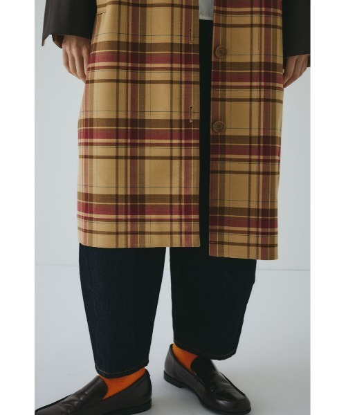 HeRIN.CYE（ヘリンドットサイ）の「Bi color long coat　　バイカラーロングコート（その他アウター・レディース・グレー系その他/ベージュ系その他/グリーン系その他・FREE）」の16枚目の写真