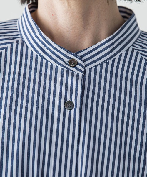 la.f…（ラエフ）の「【WEB限定】“体型カバーも叶う”3WAYチュニックブラウス≪洗濯機で洗える≫（シャツ/ブラウス・レディース・オフホワイト/キャメル/ダークネイビー・9号）」の16枚目の写真