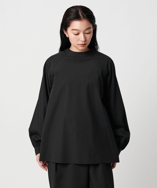 MARW UNITED ARROWS＞バルーンスリーブ スタンドカラー ブラウス