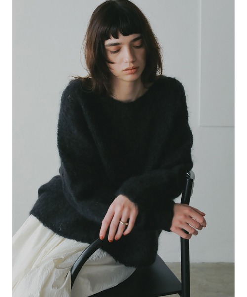 モヘアメッシュプルオーバー（ニット/セーター）｜HER.（ハー）の