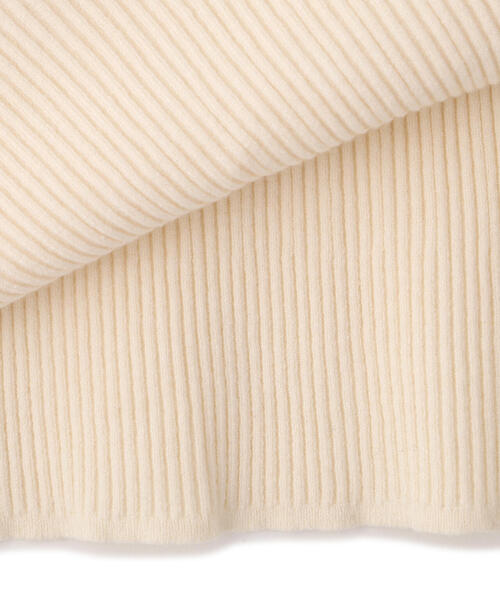 PROPORTION BODY DRESSING(プロポーションボディドレッシング)の「<E>バイカラー衿ニットワンピース / 1215247100(ワンピース・レディース・ブラック/ホワイト系その他・MEDIUM/P/S)」の4枚目の写真