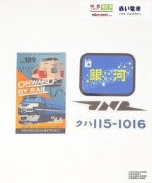 niko and... | 【赤い電車】ステッカーセット/4枚入り(ステッカー/テープ)