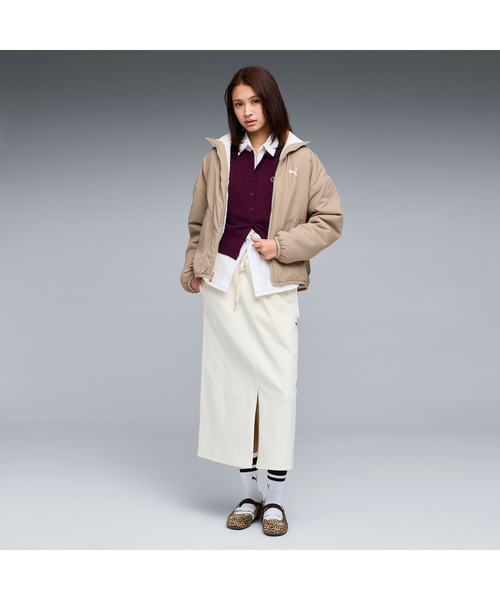 セール】PUMA プーマ ウィメンズ リバーシブル ハイブリッド シェルパ