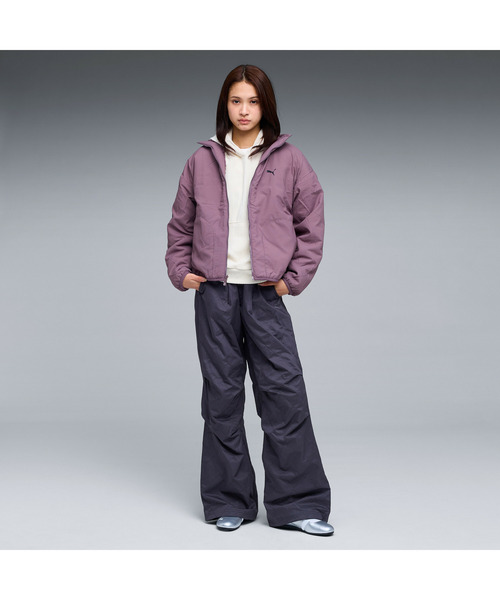 セール】PUMA プーマ ウィメンズ リバーシブル ハイブリッド シェルパ