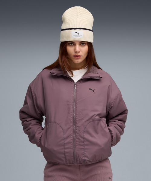 セール】PUMA プーマ ウィメンズ リバーシブル ハイブリッド シェルパ