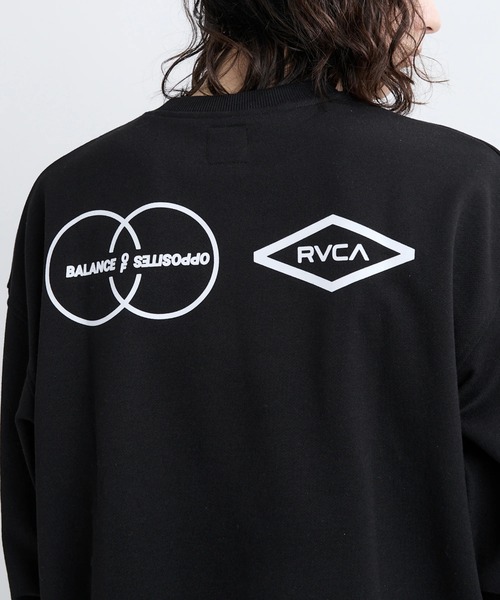 RVCA(ルーカ)の「RVCA メンズ STACKHOUSE CR トレーナー 【2025年秋冬モデル】 @autumn/ルーカクルーネックスウェット(スウェット・メンズ・オフホワイト/ブラック/ブラウン系その他/ホワイト系その他・SMALL/MEDIUM/LARGE/X-LARGE)」の17枚目の写真