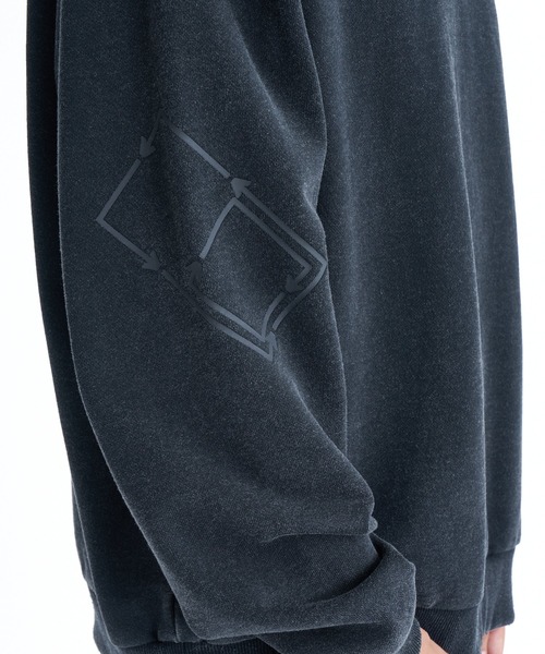 RVCA(ルーカ)の「RVCA メンズ STACKHOUSE CR トレーナー 【2025年秋冬モデル】 @autumn/ルーカクルーネックスウェット(スウェット・メンズ・オフホワイト/ブラック/ブラウン系その他/ホワイト系その他・SMALL/MEDIUM/LARGE/X-LARGE)」の9枚目の写真