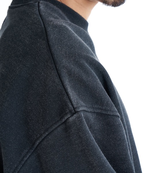 RVCA(ルーカ)の「RVCA メンズ STACKHOUSE CR トレーナー 【2025年秋冬モデル】 @autumn/ルーカクルーネックスウェット(スウェット・メンズ・オフホワイト/ブラック/ブラウン系その他/ホワイト系その他・SMALL/MEDIUM/LARGE/X-LARGE)」の11枚目の写真