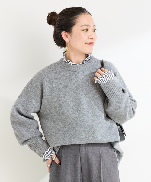 FOXMIXクルーネックプルオーバー2（ニット/セーター）｜B.C STOCK