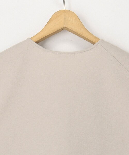 NOLLEY’S（ノーリーズ）の「ウォッシャブルストレッチジャージベスト（ベスト・レディース・ベージュ/ブラック・FREE）」の13枚目の写真