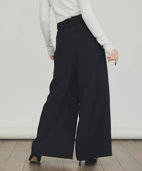 PICCIN(ピッチン)の「ワイドパンツ(高身長)(その他パンツ・レディース・オフホワイト/ブラック・M)」の19枚目の写真