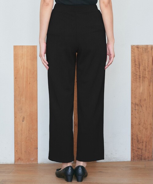 Tiaclasse(ティアクラッセ)の「ジョーゼットニットワイドパンツ(その他パンツ・レディース・モカ/ブラック・L/M/S)」の20枚目の写真