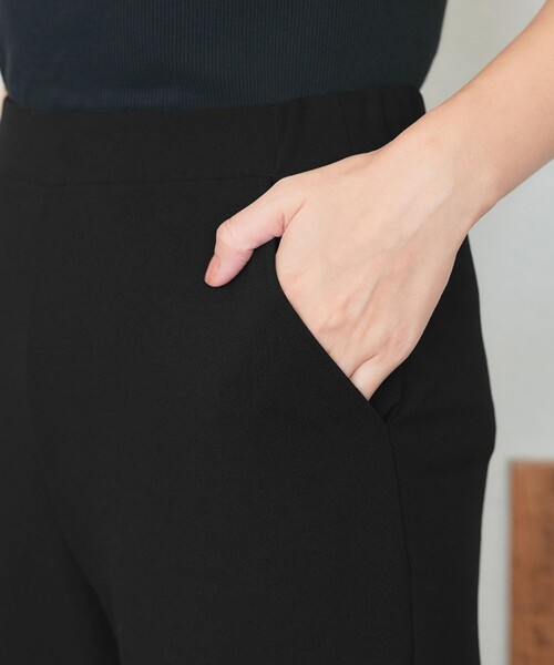 Tiaclasse(ティアクラッセ)の「ジョーゼットニットワイドパンツ(その他パンツ・レディース・モカ/ブラック・L/M/S)」の22枚目の写真