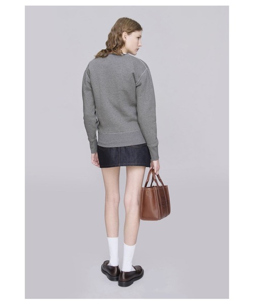 A.P.C.（アーペーセー）の「THE SHRUNKEN NY CREWNECK / A.P.C. x MARC JACOBS（スウェット・レディース・グレー・S/M）」の3枚目の写真