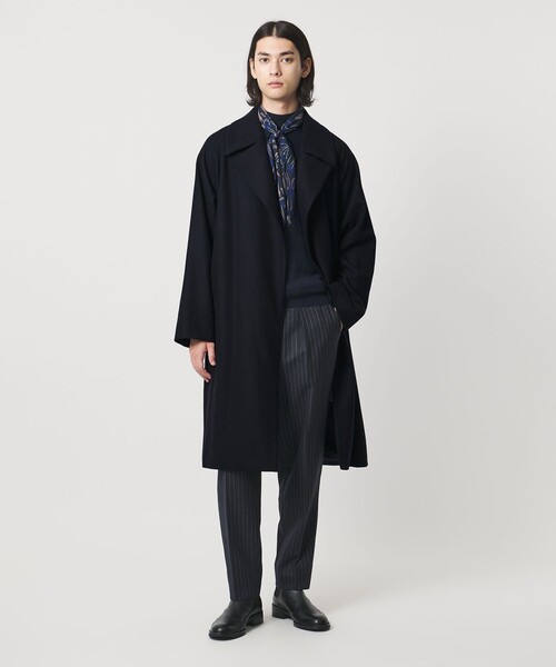 Mackintosh(マッキントッシュ)の「【別注】<MACKINTOSH> LAGGAN/ベルテッドコート(トレンチコート・メンズ・ネイビー・38/36/40)」の2枚目の写真