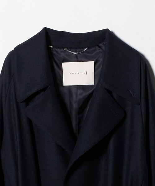 Mackintosh(マッキントッシュ)の「【別注】<MACKINTOSH> LAGGAN/ベルテッドコート(トレンチコート・メンズ・ネイビー・38/36/40)」の9枚目の写真