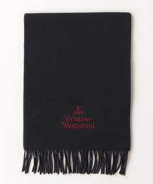 Vivienne Westwood MAN(ヴィヴィアンウエストウッドマン)のSCARF EMBROIDERED LOGO(マフラー)