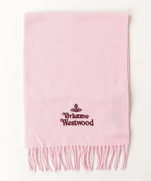 新品・未使用品✨Vivienne Westwood MAN リネン混スカーフ Vivienne Westwood ヴィヴィアンウエストウッド マフラー SINGLE