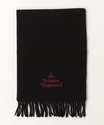 Vivienne Westwood MAN(BBAEGXgEbh})SCARF EMBROIDERED LOGO(}t[)