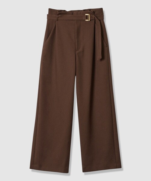 allureville(アルアバイル)の「ウールライクフランネルヨークレスパンツ(その他パンツ・レディース・ブラウン/グレー系その他/オフホワイト・1/2)」の21枚目の写真