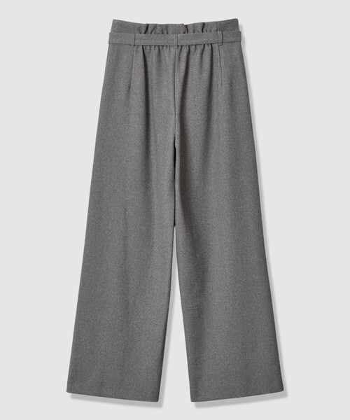 allureville(アルアバイル)の「ウールライクフランネルヨークレスパンツ(その他パンツ・レディース・ブラウン/グレー系その他/オフホワイト・1/2)」の10枚目の写真