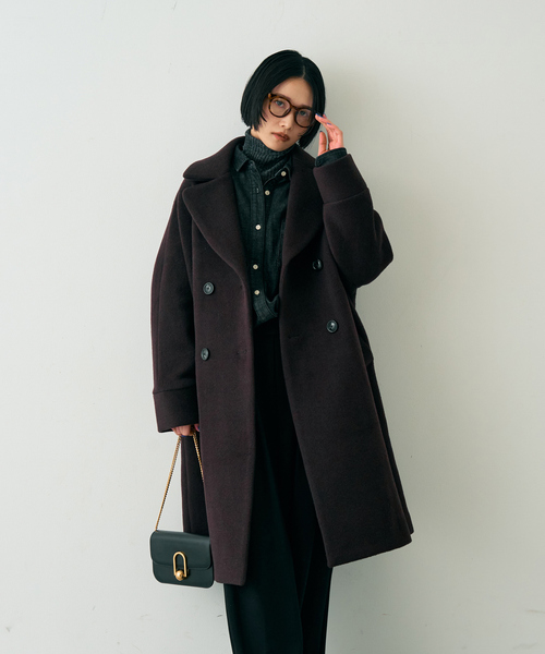 TICCA（ティッカ）の「【2025AW新作】【TICCA/ティッカ】テントコート（その他アウター・レディース・ネイビー/ブラウン/ベージュ・フリー）」の6枚目の写真