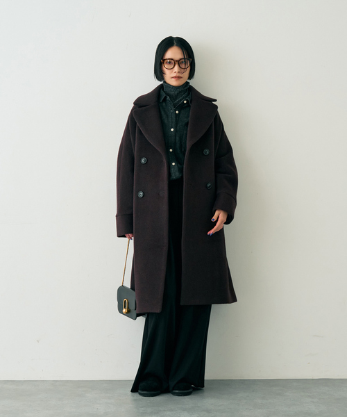 TICCA（ティッカ）の「【2025AW新作】【TICCA/ティッカ】テントコート（その他アウター・レディース・ネイビー/ブラウン/ベージュ・フリー）」の17枚目の写真