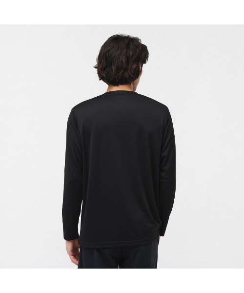 hummel（ヒュンメル）の「ヒュンメル hummel ワンポイントロングスリーブシャツ（Tシャツ/カットソー・メンズ・ネイビー/ホワイト/ブラック・M/L/LL）」の10枚目の写真