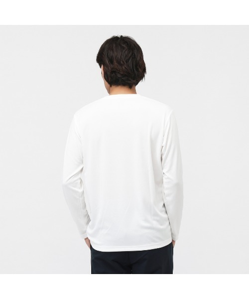 hummel（ヒュンメル）の「ヒュンメル hummel ワンポイントロングスリーブシャツ（Tシャツ/カットソー・メンズ・ネイビー/ホワイト/ブラック・M/L/LL）」の9枚目の写真