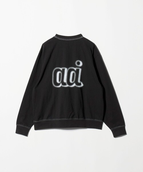 MONKEY TIME(モンキータイム)の「<aai>ロングスリーブ ハーフトーン Tシャツ(Tシャツ/カットソー・メンズ・ブラック・2/3)」の1枚目の写真