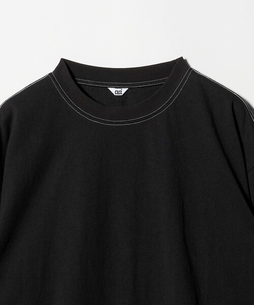 MONKEY TIME(モンキータイム)の「<aai>ロングスリーブ ハーフトーン Tシャツ(Tシャツ/カットソー・メンズ・ブラック・2/3)」の3枚目の写真
