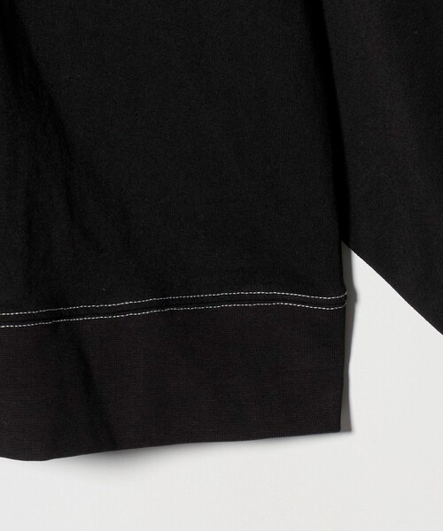 MONKEY TIME(モンキータイム)の「<aai>ロングスリーブ ハーフトーン Tシャツ(Tシャツ/カットソー・メンズ・ブラック・2/3)」の5枚目の写真