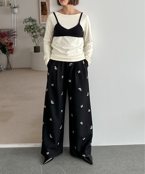 PILIT（ピリット）の「ニットブラビスチェ（その他トップス・レディース・ブラック/レッド/ピンク/アイボリー・FREE）」の8枚目の写真