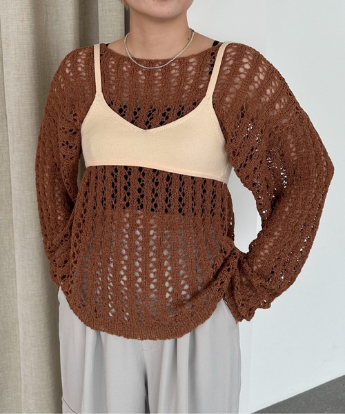 PILIT（ピリット）の「ニットブラビスチェ（その他トップス・レディース・ブラック/レッド/ピンク/アイボリー・FREE）」の22枚目の写真