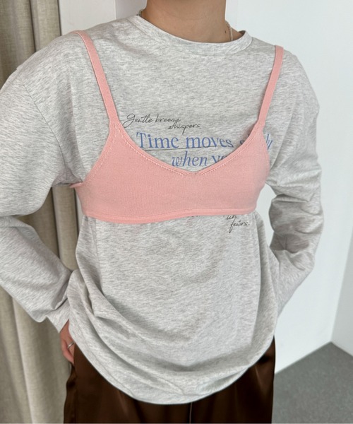 PILIT（ピリット）の「ニットブラビスチェ（その他トップス・レディース・ブラック/レッド/ピンク/アイボリー・FREE）」の15枚目の写真