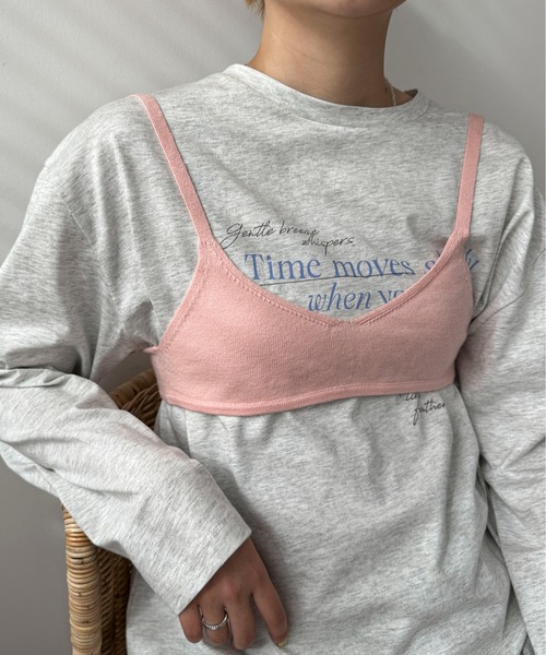 PILIT（ピリット）の「ニットブラビスチェ（その他トップス・レディース・ブラック/レッド/ピンク/アイボリー・FREE）」の16枚目の写真