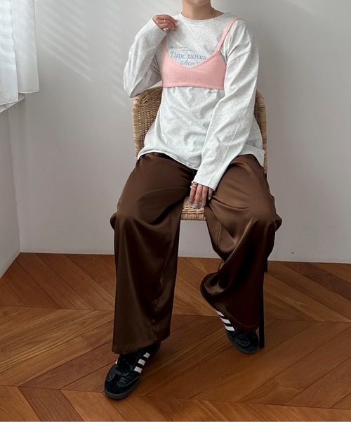 PILIT（ピリット）の「ニットブラビスチェ（その他トップス・レディース・ブラック/レッド/ピンク/アイボリー・FREE）」の18枚目の写真