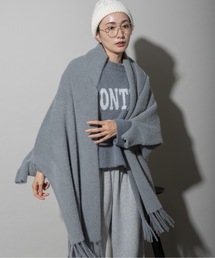 リミフゥ　ボレロ　カーディガン　ポンチョ　ニット　ウール　グレー　コート　S 240820_N_S_location_2257.jpg?v