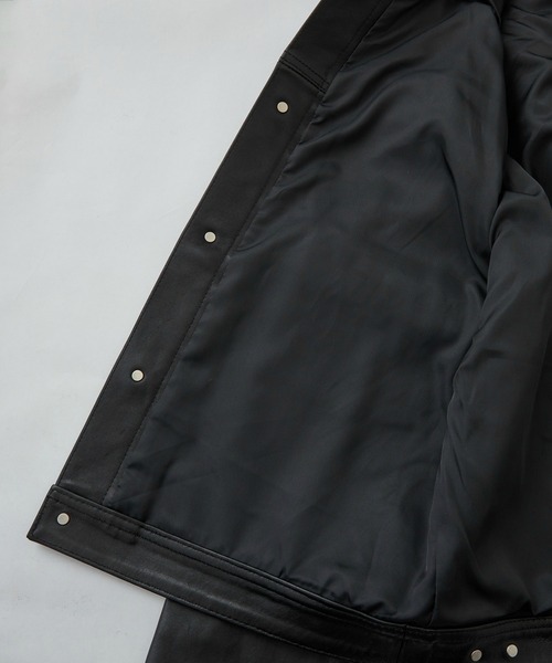 EDWIN（エドウィン）の「EDWIN エドウィン シープスキン レザージャケット（その他アウター・メンズ・ブラック・MEDIUM/LARGE/X-LARGE）」の15枚目の写真