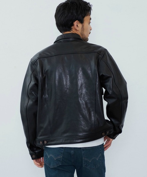 セール】EDWIN エドウィン シープスキン レザージャケット（その他