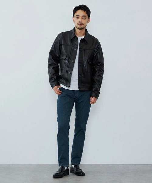 EDWIN エドウィン シープスキン レザージャケット（その他アウター