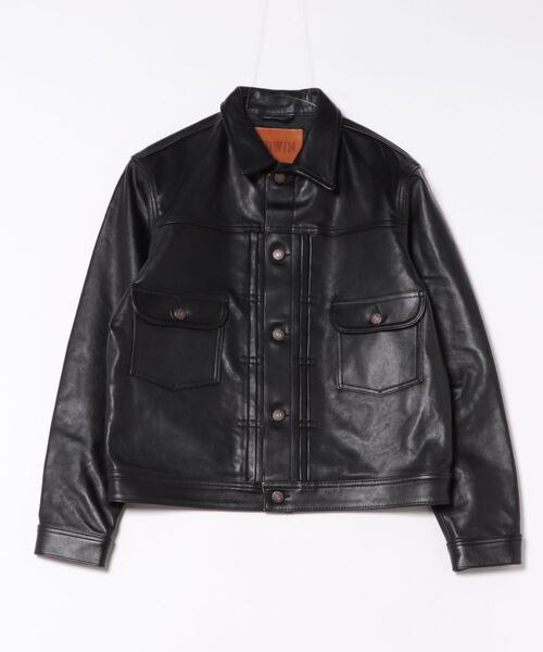 EDWIN エドウィン シープスキン レザージャケット（その他アウター