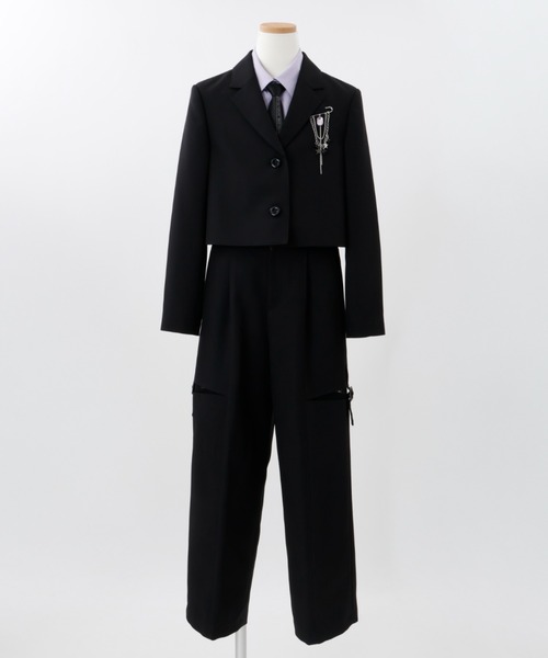 ロングパンツスーツ（ジュニア/160～165cm）（スーツセット）｜CHOPIN