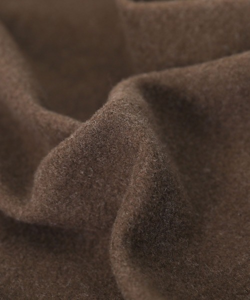 n'OrLABEL(ノアールレーベル)の「『フード付きウールライクコーディガン』(ダウンジャケット/コート・レディース・オートミール/ブラック/モカ・FREE)」の7枚目の写真