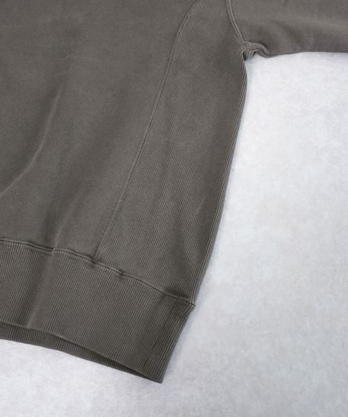 SOLAMONAT(ソラモナ)の「ピグメントプリントスウェット SIMMANARD(Tシャツ/カットソー・レディース・グレイッシュベージュ/チャコールグレー/グレー・FREE)」の14枚目の写真