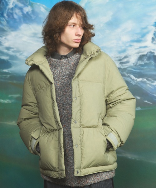 UNISEX》【CORDURA】撥水ストレッチプライムオーバーダウンブルゾン