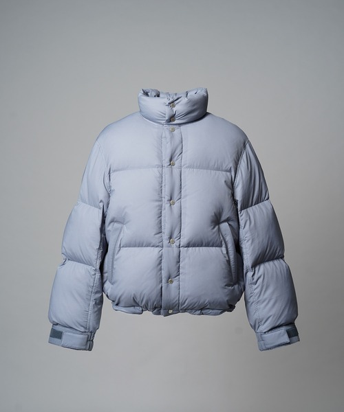 MAISON SPECIAL(メゾンスペシャル)の「《UNISEX》CORDURA Water-repellent Stretch Down Jacket/コーデュラ撥水ストレッチダウンブルゾン【MAISON SPECIAL/メゾンスペシャル】(ダウンジャケット/コート・メンズ・グレー/ブルー/ブラック・0/1/2)」の15枚目の写真